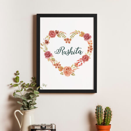 Couple Holding Hands Frame - Personalized